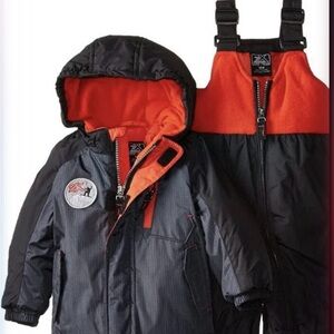 ZeroXposur Baby Boys 2 Piece Snowsuit Jacket Bib Size 12 Months New With Tags